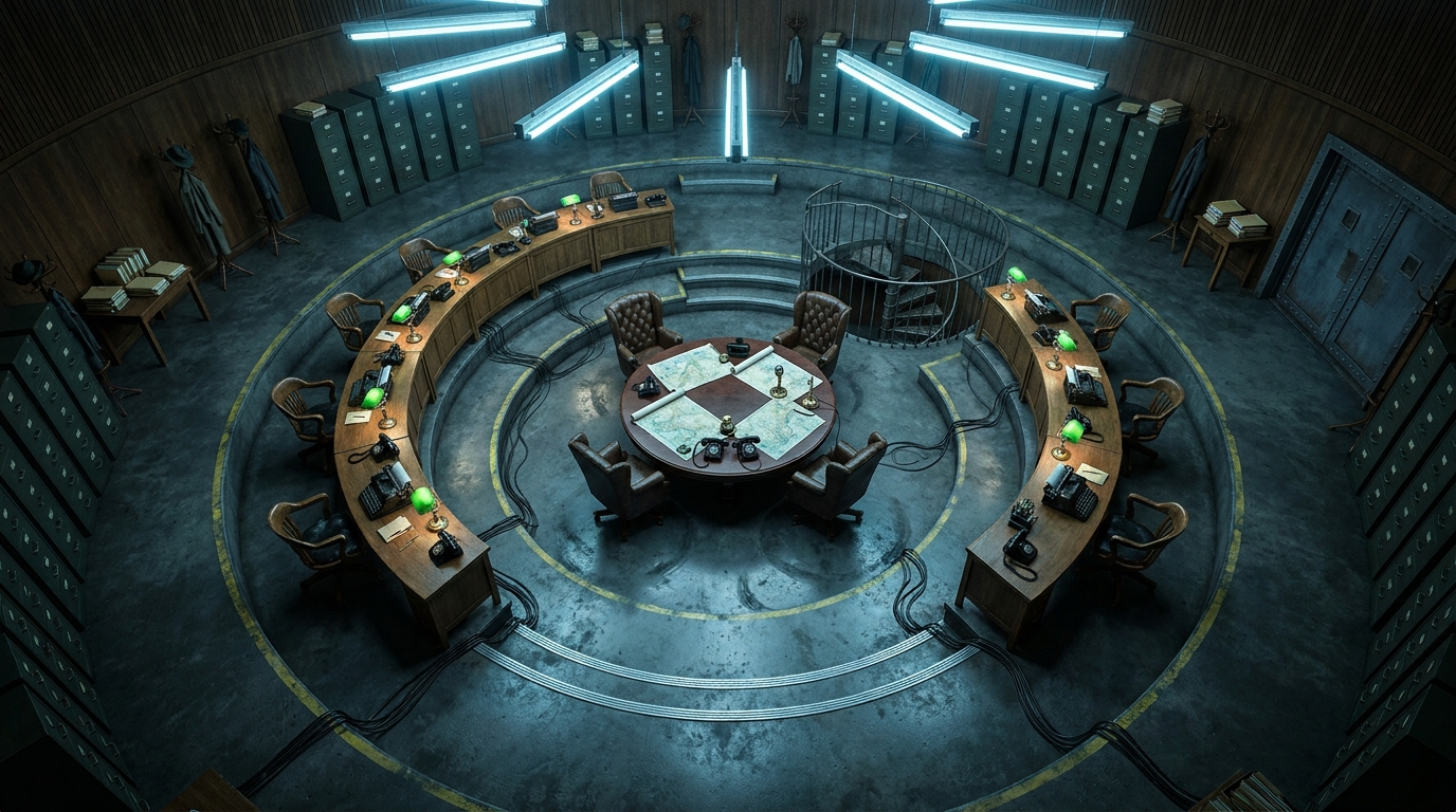 Vintage Underground War Room