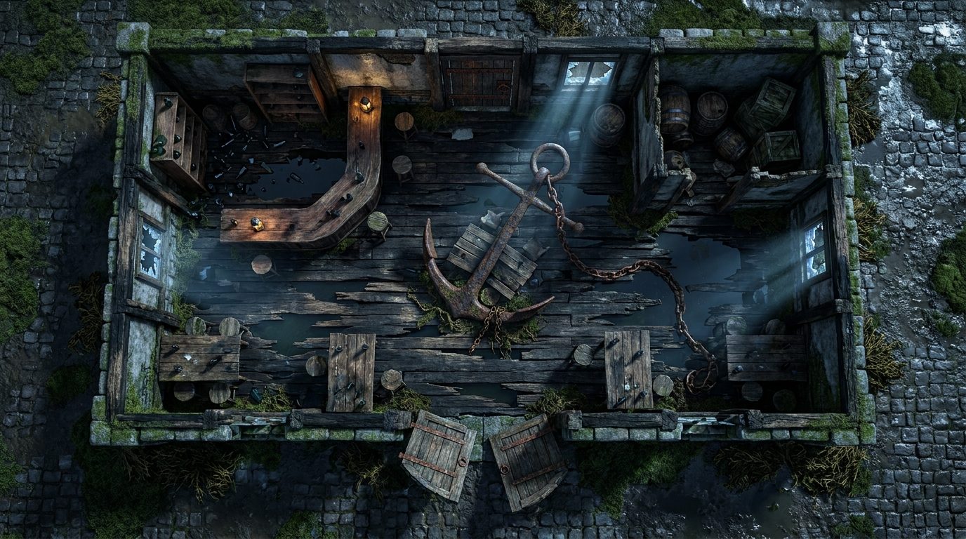 Seedy Dockside Tavern