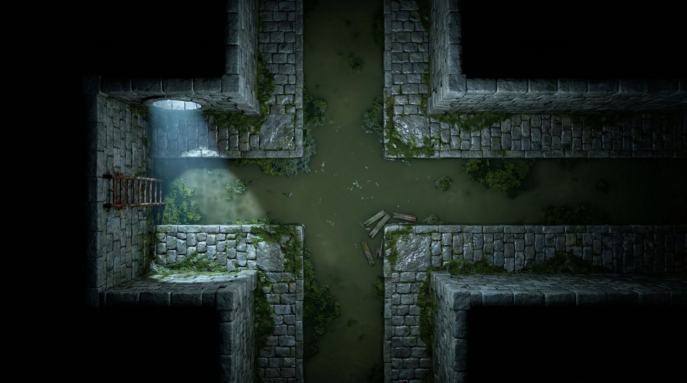 Sewer Tunnels and Markings