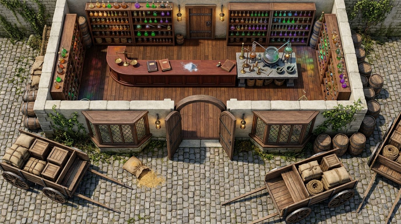 Busy Street Alchemy Lab