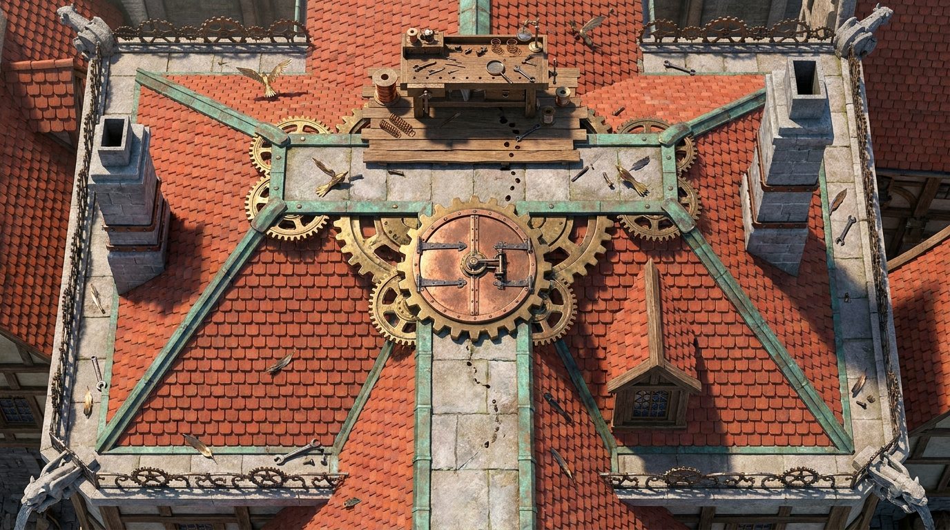 Inventor's Temple Rooftop