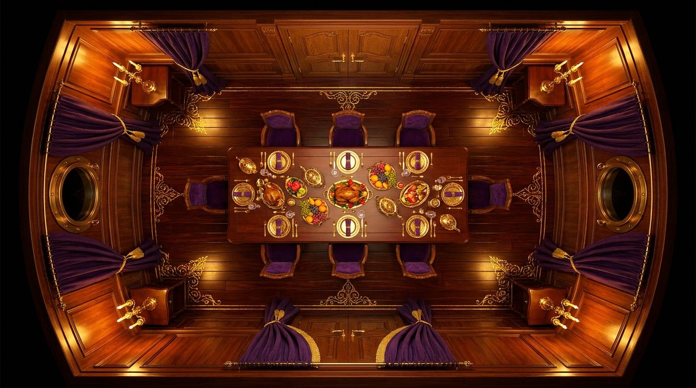 Captain's Dining Cabin