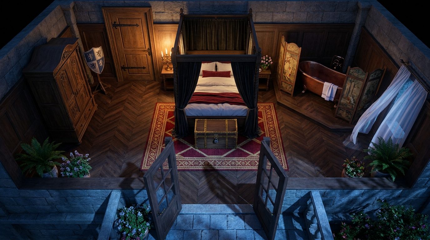 Noble Estate Master Bedroom