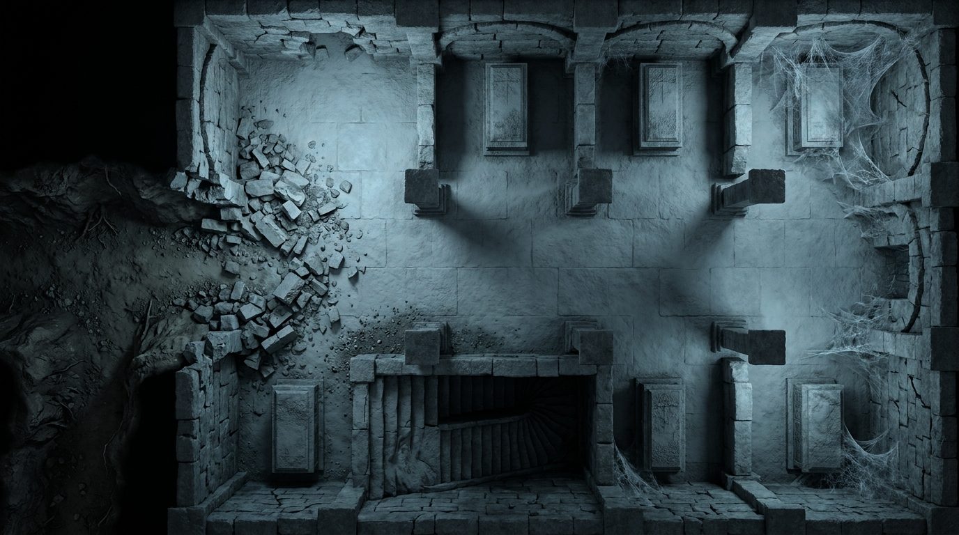 Mausoleum Underground Crypts