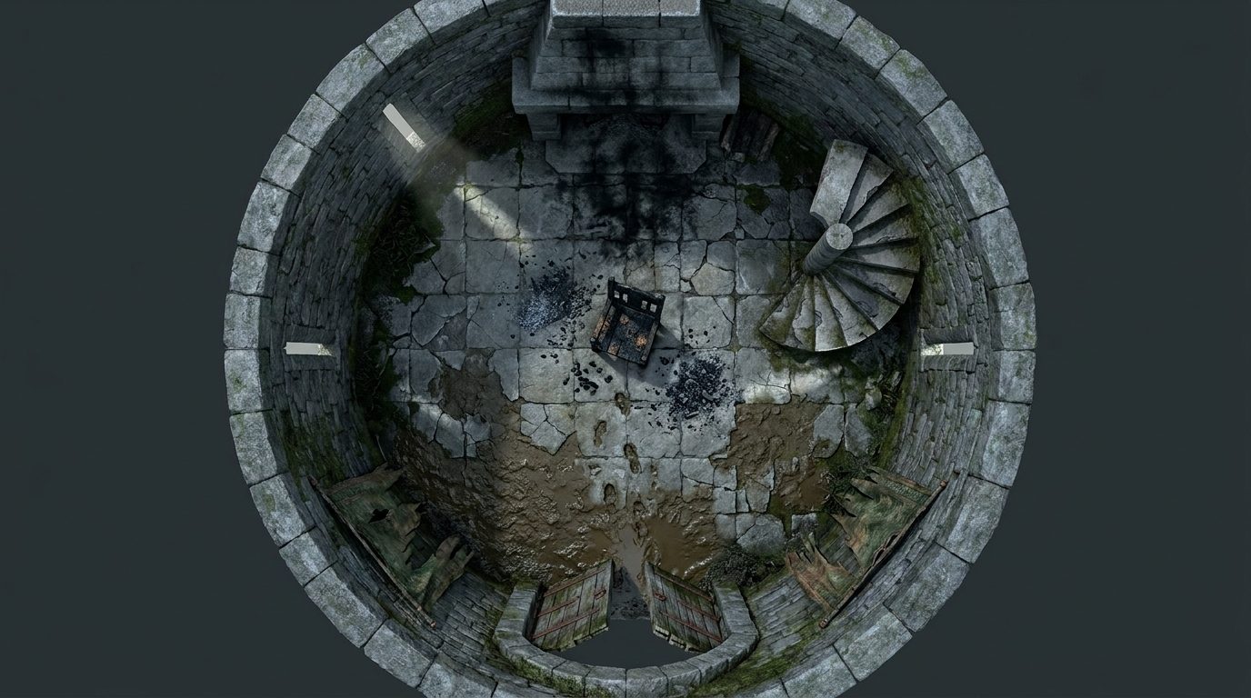 Old Ruined Tower Ground Floor