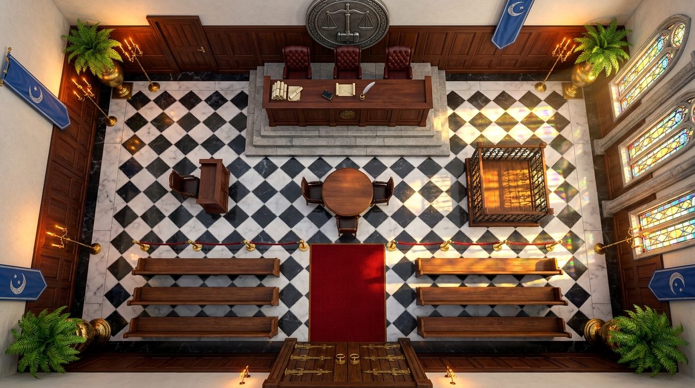Courthouse Courtroom