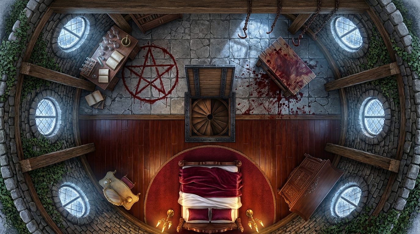 Converted Mill Upper Level scene 1