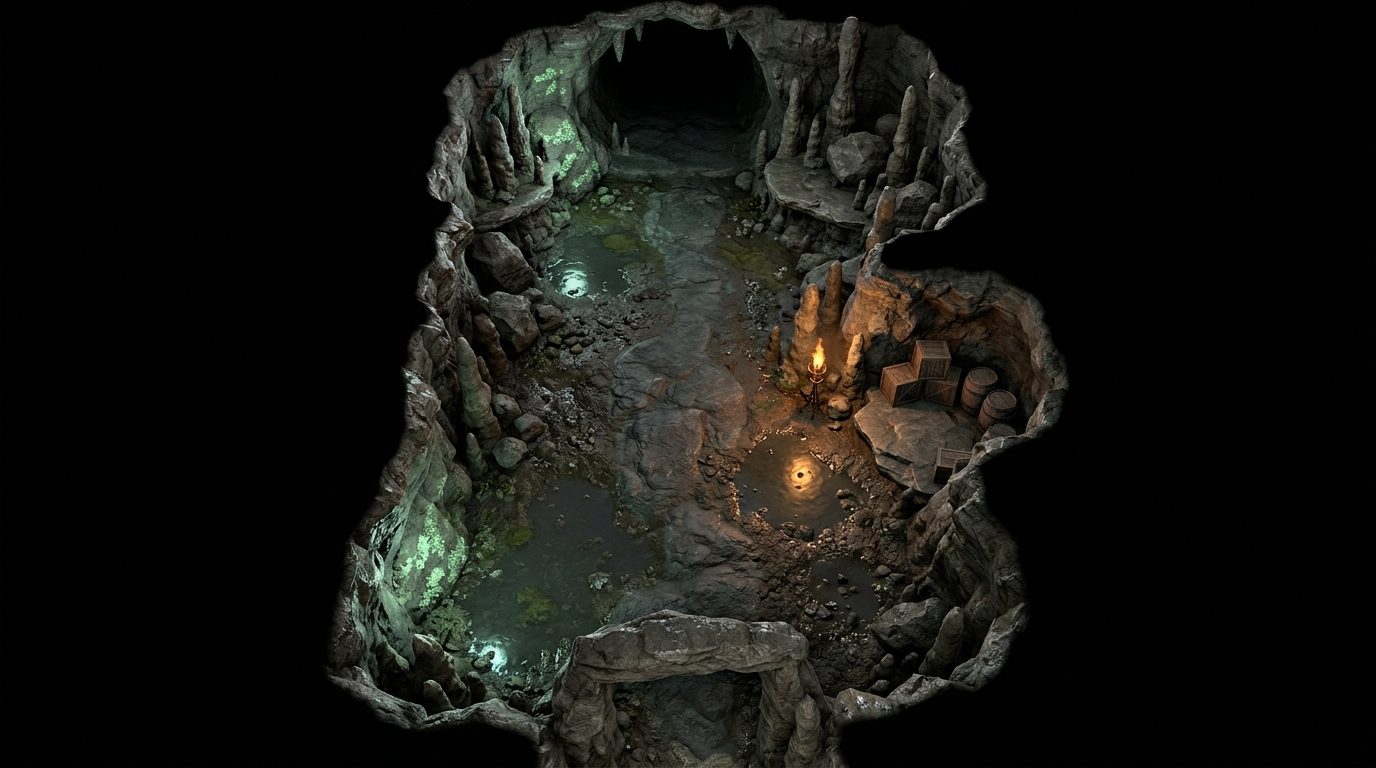 Tunnel to Smugglers Subterranean City