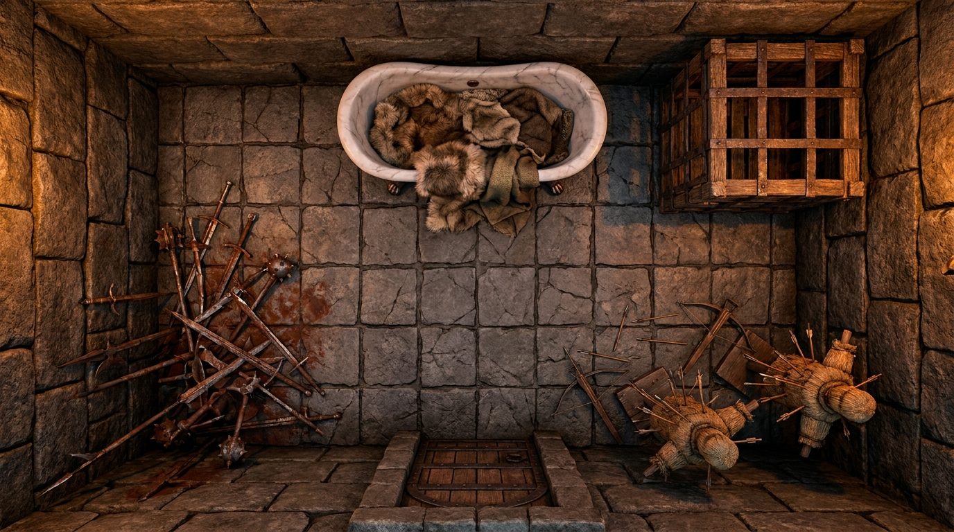 Enforcer's Messy Quarters