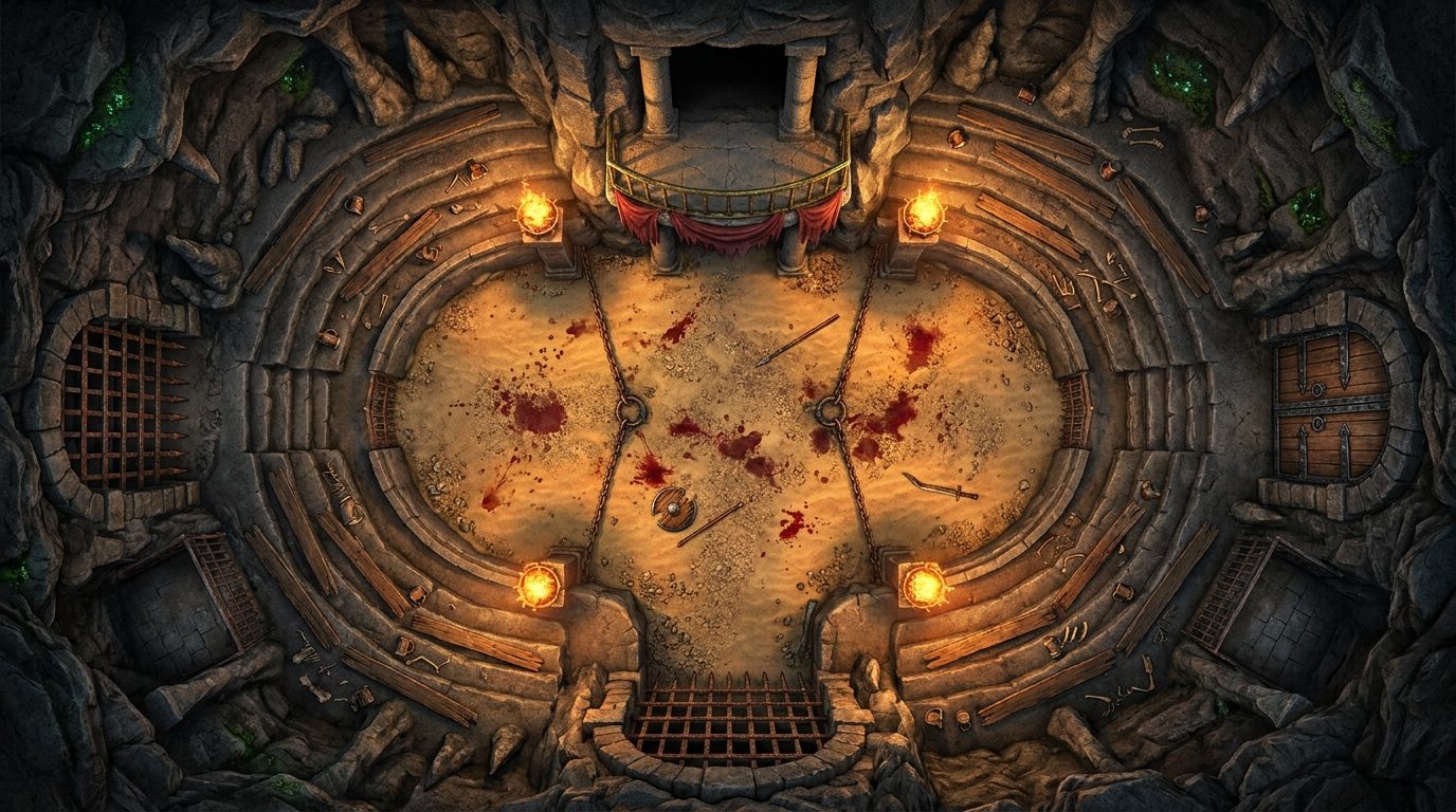 Underground Crime Boss Arena