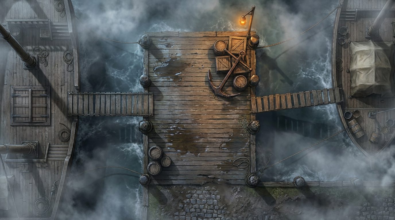 Foggy City Docks