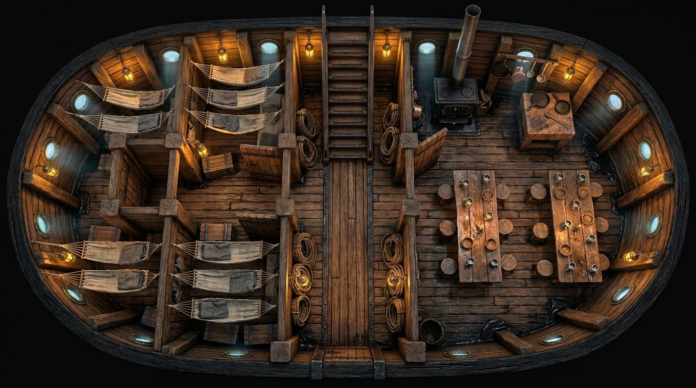 Ship Crew Quarters
