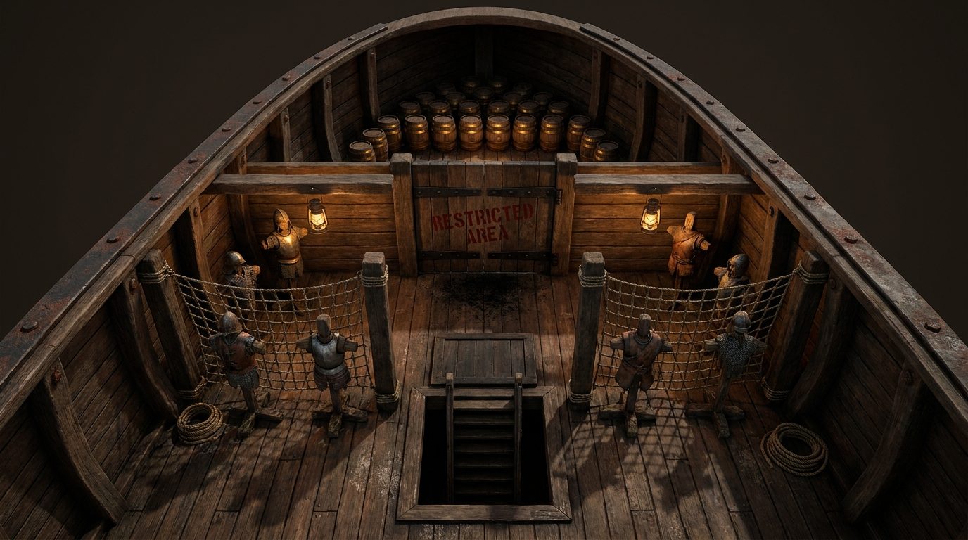 Gunslinger Hold and Powder Room