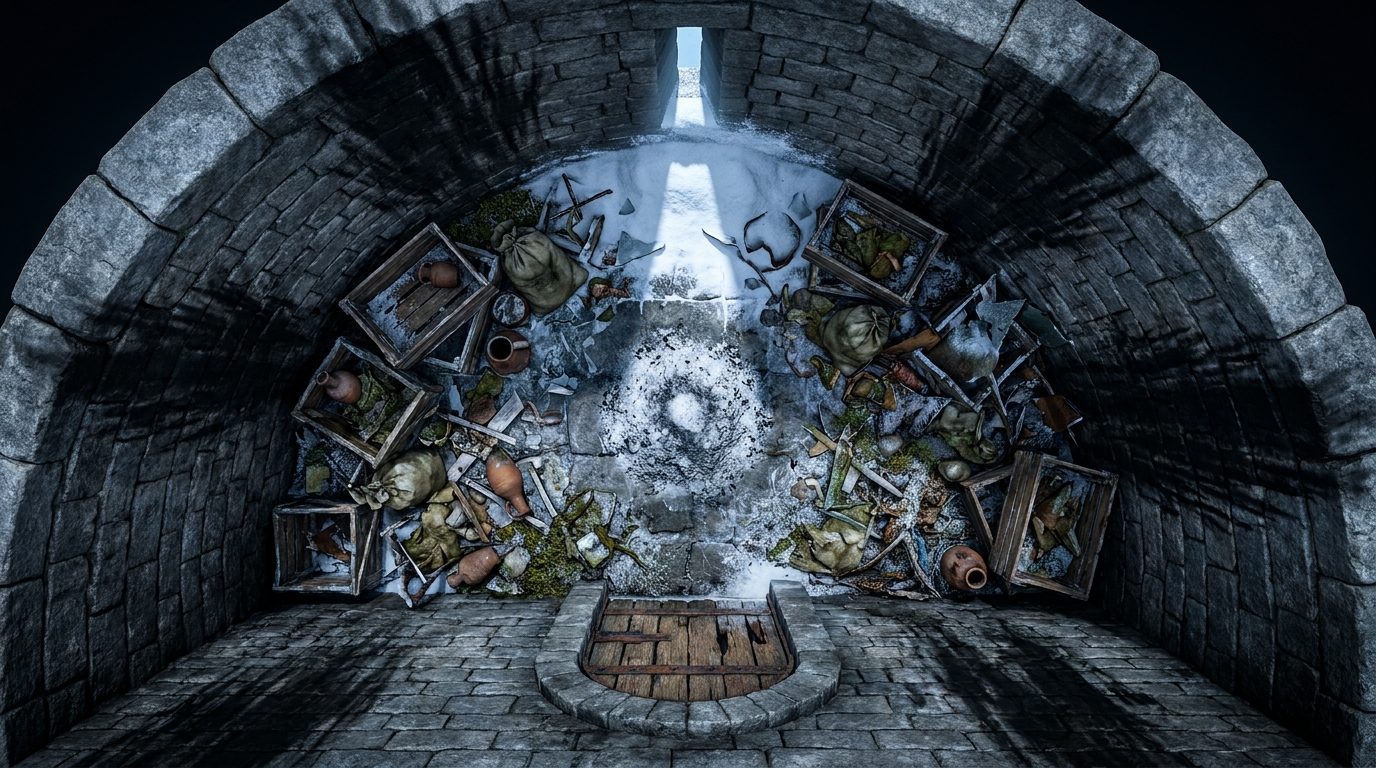 Burned Garbage Room