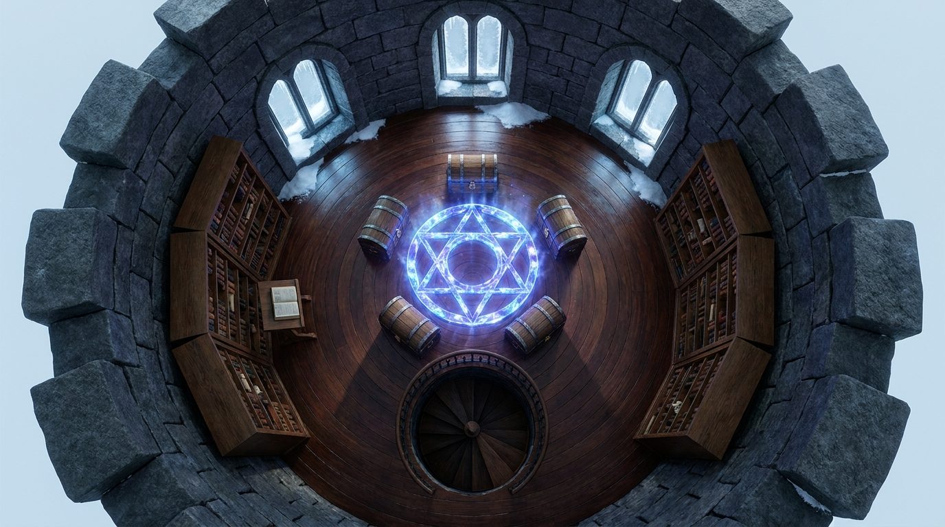 Tower Summit and Teleporter