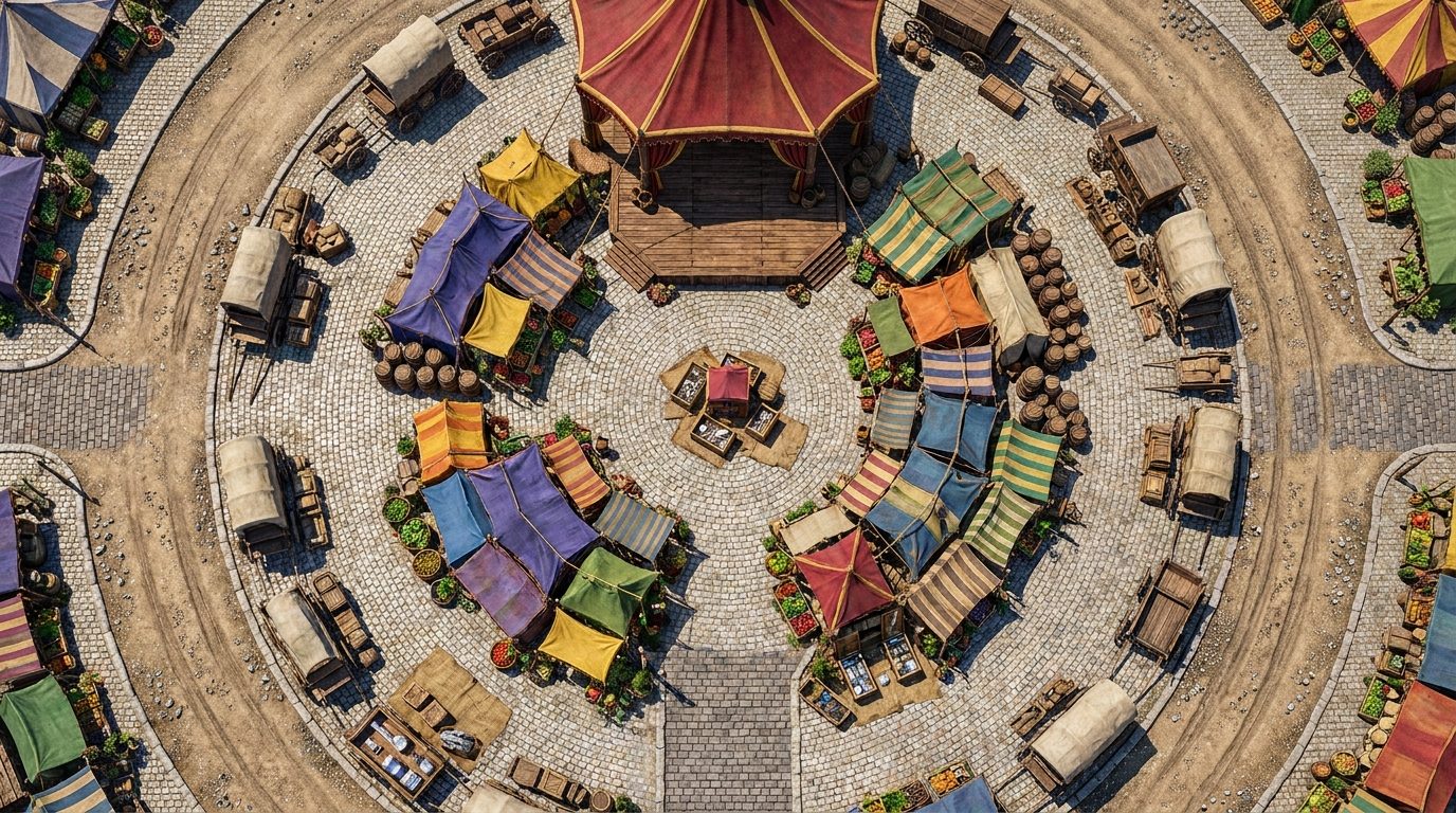 El Gran Mercado scene 1